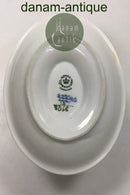 Royal Copenhagen Blaue Blume Geflochtene Kasserolle mit fester Untertasse Nr. 8068