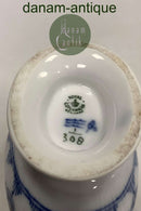 Royal Copenhagen Blaue kannelierte Schlafkanne Nr. 308