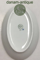 Bing und Grondahl Blau bemalte Musselmalet Servierschüssel Nr. 349