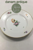 Royal Copenhagen Saksisk Blomst Let Bicelle Frokosttallerken No 493/2069