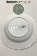 Royal Copenhagen Saksisk Blomst Let Bicelle Lille Dyb Tallerken No 493/2027