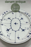 Große Vintage Royal Copenhagen Blau geriffelte Schale