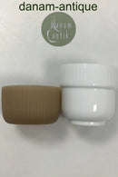 Royal Copenhagen Riflet Kontrast Espressotasse Nr. 493