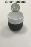 Royal Copenhagen Riflet Kontrast Espressotasse Nr. 493