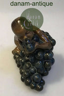 Bing & Grøndahl Figur af Kai Nielsen "Lille Bacchus med druer" No 4021 fra Druehøstserien