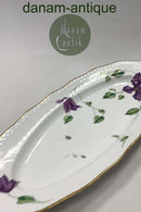 Royal Copenhagen Musselmalet Art Nouveau Blomster Fiskefad