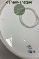 Royal Copenhagen Blue Fluted Art Nouveau Flowers Large Serving Dish