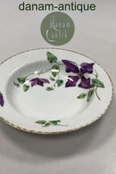 Royal Copenhagen Musselmalet Art Nouveau Blomster Dybtallerken