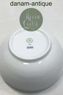 Royal Copenhagen Hvid Riflet Skål No. 454