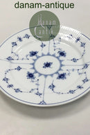 Royal Copenhagen Blauer geriffelter Mittagsteller Nr. 622