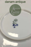 Bing & Grøndahl Blåmalet/Musselmalet Stort Rundt Fad