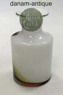 Holmegaard Vase aus Buntglas signiert PL für Per Lûtken