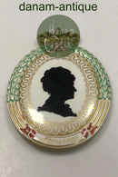 Royal Copenhagen Silhouette Flora Danica Royalty platte Dronning Louise No RC-S2