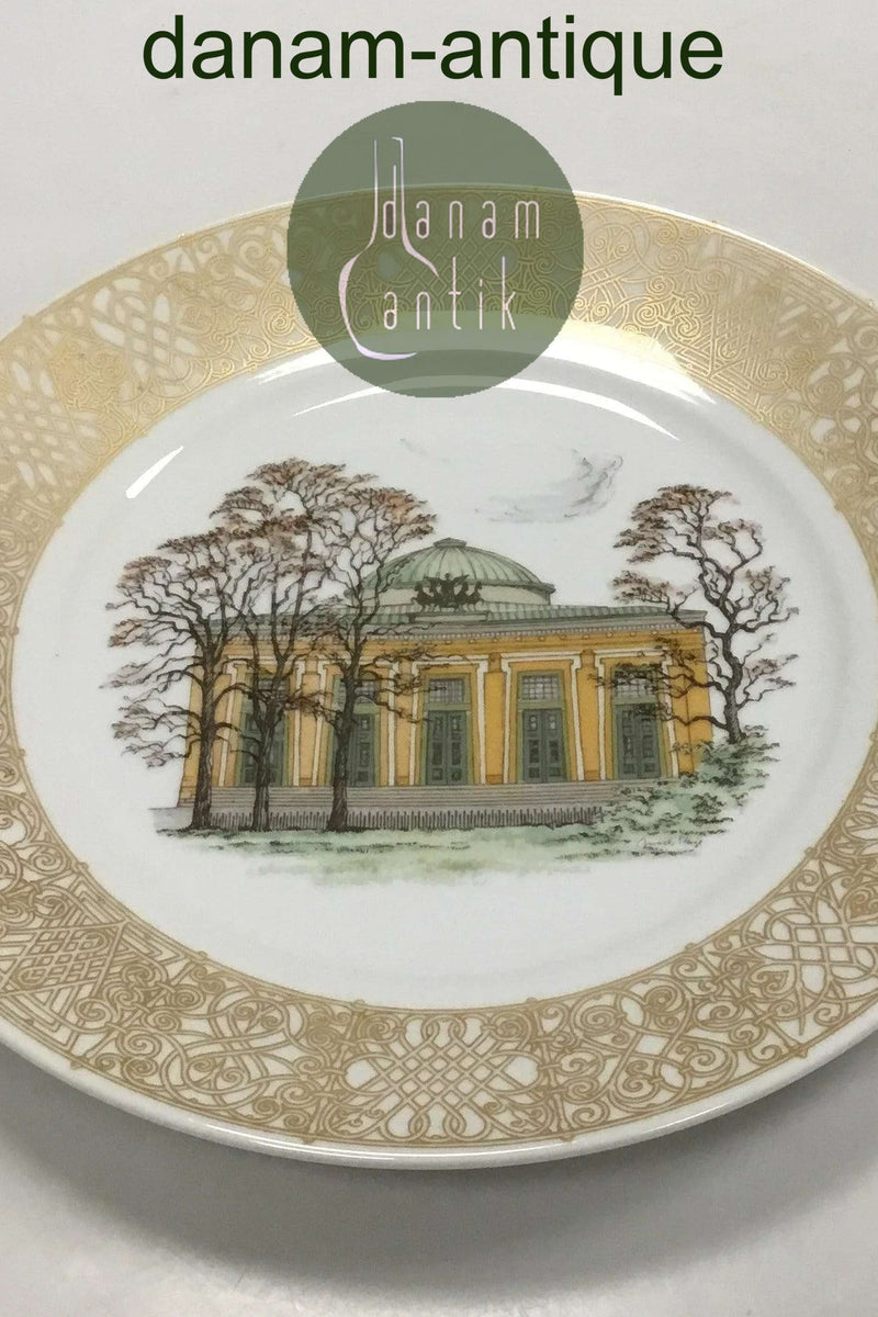 Royal Copenhagen Platte Københavnske Prospekter Thorvaldsens Museum No 2