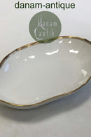 Royal Copenhagen Stel Nr. 1222 Oval asiet No 9026