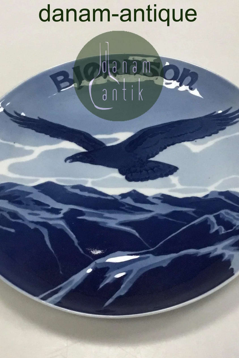 Porsgrund Norge Mindeplatte Bjørnson med Ørn