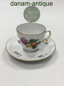 Royal Copenhagen Saxon Light Flower Coffee cup with saucer No 1870