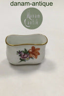 Royal Copenhagen Saxon Flower Light Toothpick Holder No 1801