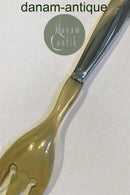 乔治-延森银质生菜叉No 342B（角）。