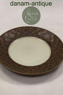 Bing Grondahl Jens Quistgaard Stoneware for Kronjyden / B&amp;G "Azur" Umbra午餐盘