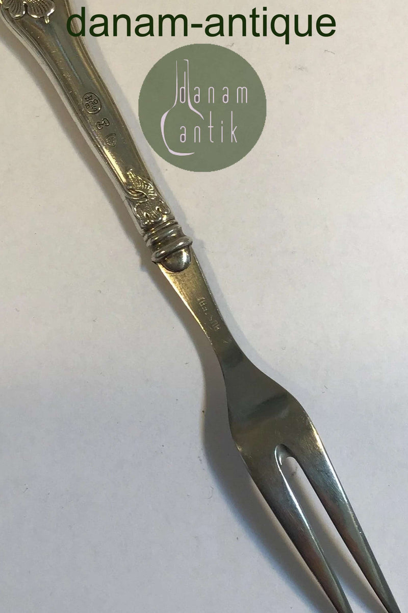 Cohr Saksisk Sølv / Stål Pålægsgaffel