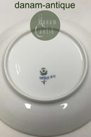 Royal Copenhagen Blaue geriffelte runde Schale Nr. 9