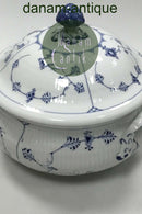 Royal Copenhagen Musselmalet riflet Rund Terrin No 223