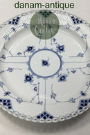 Royal Copenhagen Blau geriffelt große runde Schale Nr. 376