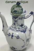 ロイヤルコペンハーゲン マッセルマーレ ハーフロンドコーヒーポット No 519