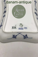 Royal Copenhagen Musselmalet Riflet Aflang Bakke No. 269