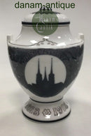 Royal Copenhagen Vase mit Deckel 8. April 1818-1918 Nr. 156