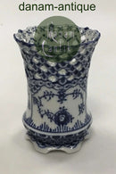 Royal Copenhagen Blue Fluted Full Lace Vase No 1016