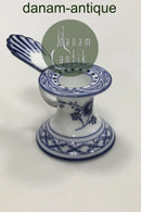 Royal Copenhagen Musselmalet Riflet lille Kammerlysestage No 368