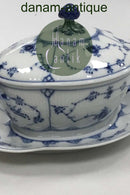 Royal Copenhagen  Blue Fluted Plain Sauce Bowl with lid No. 207