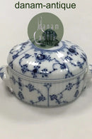 Royal Copenhagen Muselmalet Riflet marmeladekrukke No 2249