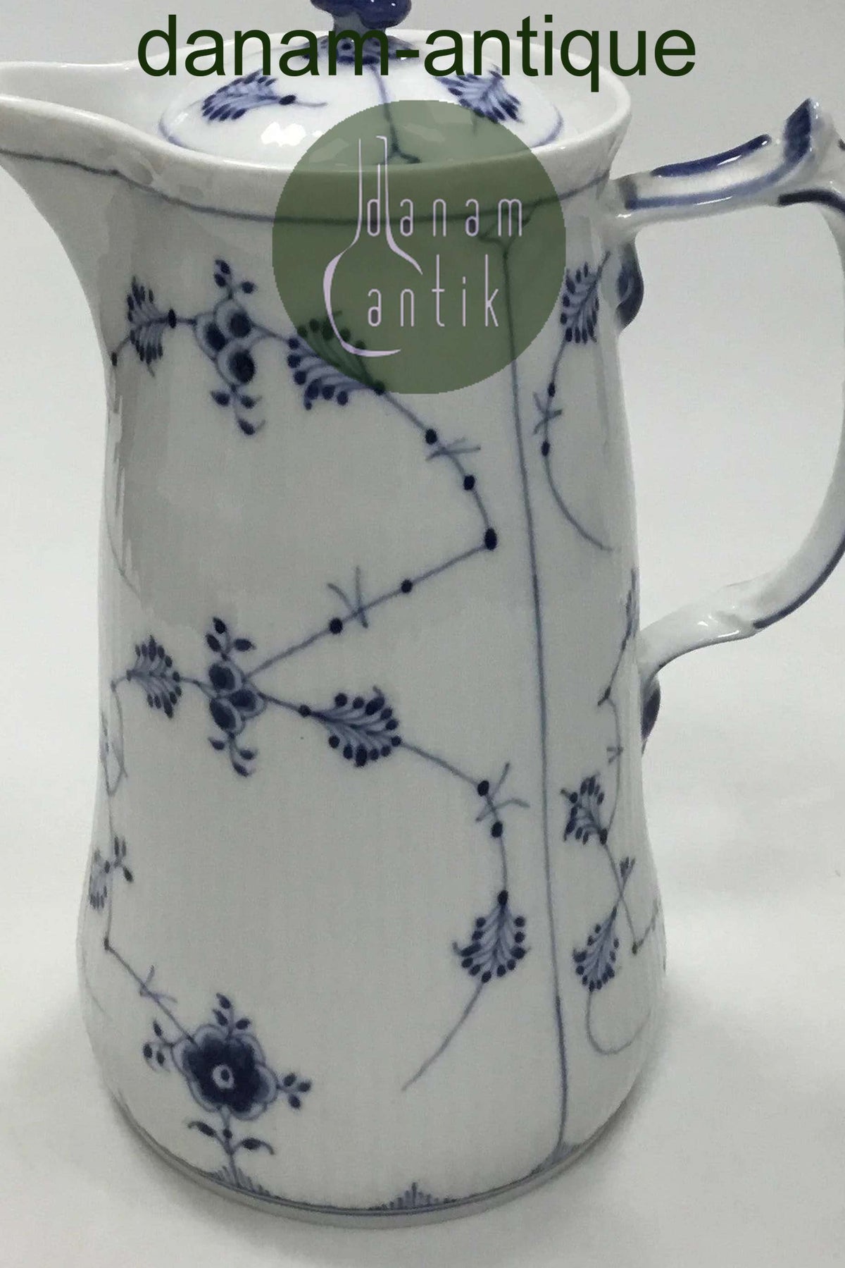 ロイヤルコペンハーゲン　ピッチャー ロイヤルコペンハーゲン ブルーフルーテッドピッチャー（蓋付）No34