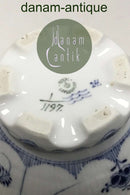 Royal Copenhagen Musselmalet Helblonde Vase med snegle No 1197