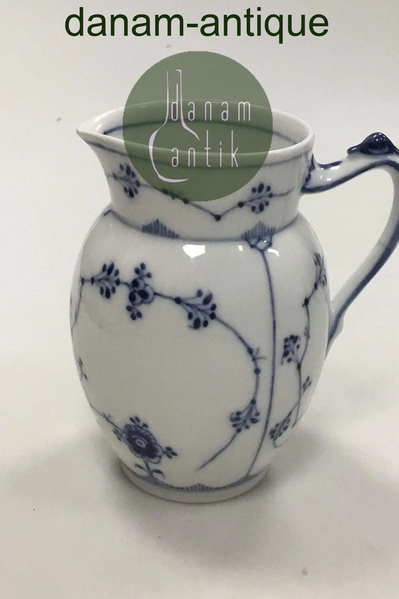 Royal Copenhagen Musselmalet Riflet Stor Flødekande No. 459