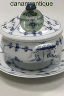 Royal Copenhagen Blue Fluted Plain Small round tureen No 205 N1
