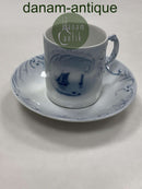 Bing og Grøndahl Art Nouveau Kop med Skibsmotiv