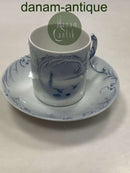 Bing og Grøndahl Art Nouveau Kop med Skibsmotiv