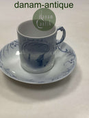 Bing和Grondahl新艺术风格的船舶图案杯