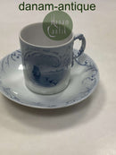 Bing og Grøndahl Art Nouveau Kop med Skibsmotiv