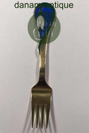 A. Michelsen Julegaffel 2002 I Forgyldt Sterling Sølv med Emalje