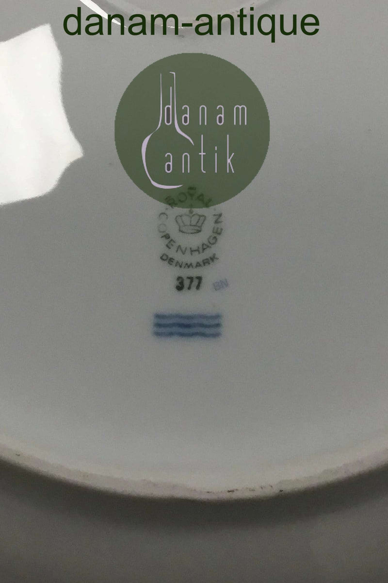 Royal Copenhagen Fairytale Grå Stort ovalt fad No 377