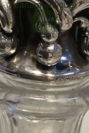 Georg Jensen Karaffe mit Traubendeckel aus Sterlingsilber Nr. 100