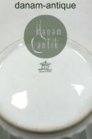 Dahl Jensen Dronningstel med grøn dekoration Skål