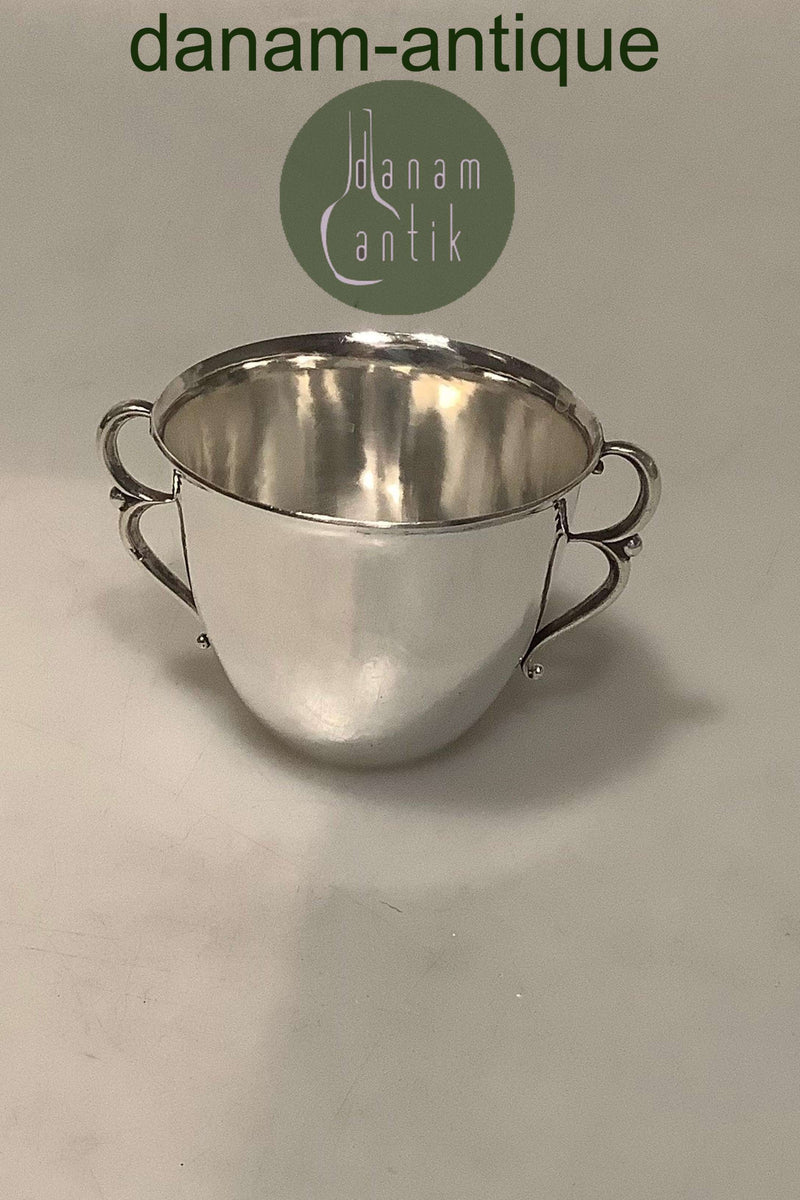 Georg Jensen Sterling Sølv Baby Kop No 373A. Fra 1945-1951