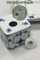 Bing og Grøndahl Blåmalet / Royal Copenhagen Musselmalet Riflet Gammelt Blækhus