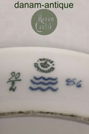 Stort Royal Copenhagen Art Nouveau Bakke med blomster No 90 / 2